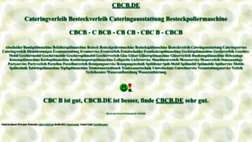 What Cbcb.de website looked like in 2022 (1 year ago)