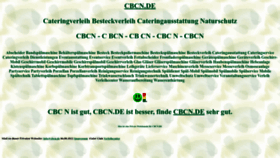 What Cbcn.de website looked like in 2022 (1 year ago)