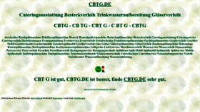 What Cbtg.de website looked like in 2022 (1 year ago)