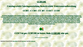 What Ccbt.de website looked like in 2022 (1 year ago)