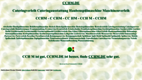 What Cchm.de website looked like in 2022 (1 year ago)