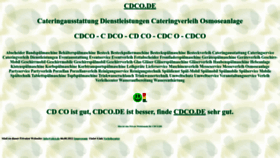 What Cdco.de website looked like in 2022 (2 years ago)