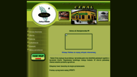 What Ceral.pl website looked like in 2022 (1 year ago)