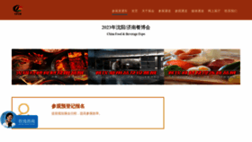 What China-fce.com website looked like in 2022 (1 year ago)