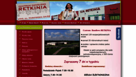 What Chretkinia.pl website looked like in 2022 (1 year ago)