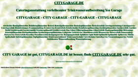 What Citygarage.de website looked like in 2022 (1 year ago)