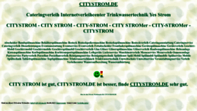 What Citystrom.de website looked like in 2022 (1 year ago)