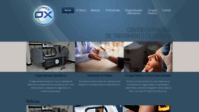 What Clinicaox.com.br website looked like in 2022 (1 year ago)