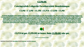 What Clpd.de website looked like in 2022 (1 year ago)