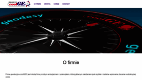 What Coolgeo.pl website looked like in 2022 (1 year ago)