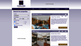 What Coolingrealestate.com website looked like in 2022 (1 year ago)