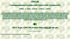 What Cpgc.de website looked like in 2022 (1 year ago)