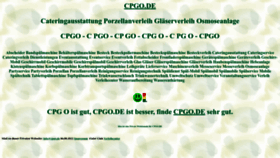 What Cpgo.de website looked like in 2022 (1 year ago)