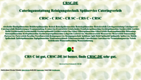 What Crsc.de website looked like in 2022 (1 year ago)
