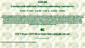 What Cstu.de website looked like in 2022 (1 year ago)