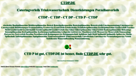 What Ctdp.de website looked like in 2022 (1 year ago)