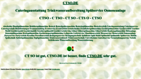 What Ctso.de website looked like in 2022 (1 year ago)