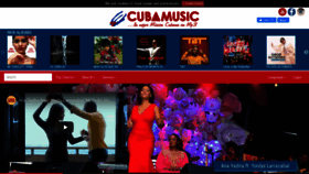 What Cubamusic.it website looked like in 2022 (1 year ago)