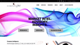 What Compassintelligence.com website looked like in 2022 (1 year ago)