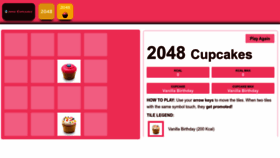 What Cupcake-2048.com website looked like in 2022 (1 year ago)