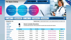 What Cymbalta40.com website looked like in 2022 (1 year ago)