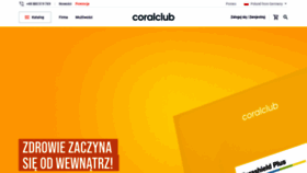 What Cci.coral-club.com website looked like in 2022 (1 year ago)