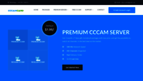 What Cccamcard.com website looked like in 2022 (1 year ago)