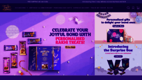 What Cadburygifting.in website looked like in 2022 (1 year ago)