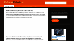 What Cholinergicurticaria.net website looked like in 2022 (1 year ago)