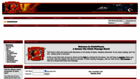 What Chiefsplanet.com website looked like in 2022 (1 year ago)