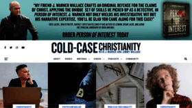 What Coldcasechristianity.com website looked like in 2022 (2 years ago)