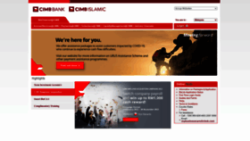 What Cimb-bizchannel.com.my website looked like in 2022 (1 year ago)