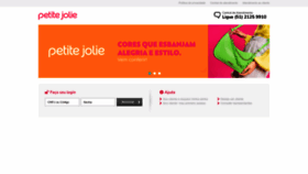 What Comercial.petitejolie.com.br website looked like in 2022 (1 year ago)