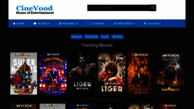 What Cinevood.autos website looked like in 2022 (3 years ago)