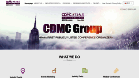 What Cdmc.org.cn website looked like in 2022 (1 year ago)