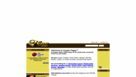 What Copperpages.com website looked like in 2022 (2 years ago)