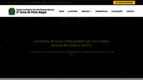 What Cartorio2zona.com.br website looked like in 2022 (1 year ago)
