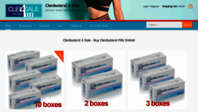 What Clenbuterol4sale.com website looked like in 2022 (1 year ago)