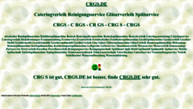 What Crgs.de website looked like in 2022 (1 year ago)