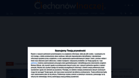 What Ciechanowinaczej.pl website looked like in 2022 (1 year ago)