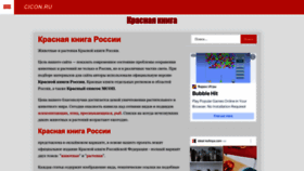 What Cicon.ru website looked like in 2022 (1 year ago)