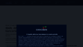 What Codiceiban.it website looked like in 2022 (1 year ago)