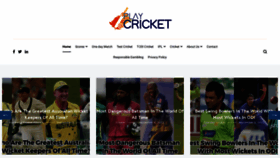 What Crickettipmaster.com website looked like in 2022 (1 year ago)