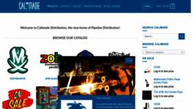 What Calimadedistro.com website looked like in 2022 (1 year ago)