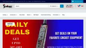 What Cricketbestbuy.com website looked like in 2022 (1 year ago)
