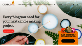 What Candlewic.com website looked like in 2022 (1 year ago)