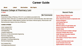 What Careers.ind.in website looked like in 2011 (12 years ago)
