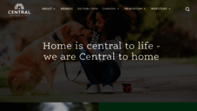 What Central.com website looked like in 2022 (1 year ago)