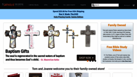 What Catholicfreeshipping.com website looked like in 2022 (1 year ago)