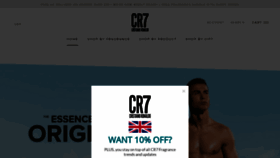 What Cristianoronaldofragrances.com website looked like in 2022 (1 year ago)